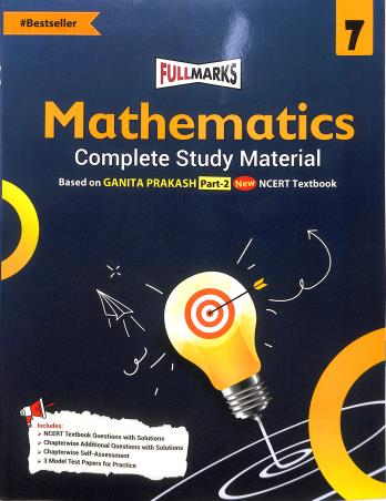 Book cover number 1 for Mathematics Class 7 (Part-2) Complete Study Material - Ganita Prakash NCERT written by NA published by Full Marks Pvt. Ltd.