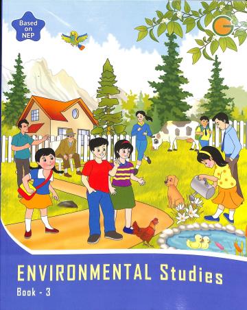 Book cover number 1 for Environmental Studies Part 3 (NEP) written by NA published by Golden Circle Publication