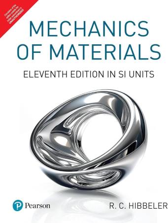Book cover number 1 for Mechanics Of Materials (11th Edition) In SI Units written by R. C. Hibbeler published by Pearson Education