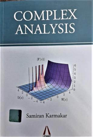 Book cover number 1 for Complex Analysis written by Samiran Karmakar published by Levant Books