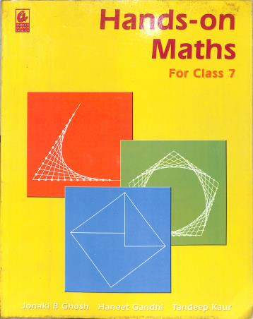Book cover number 1 for Handas-On Maths For Class 7 written by NA published by Bharati Bhawan Publishers & Distributors