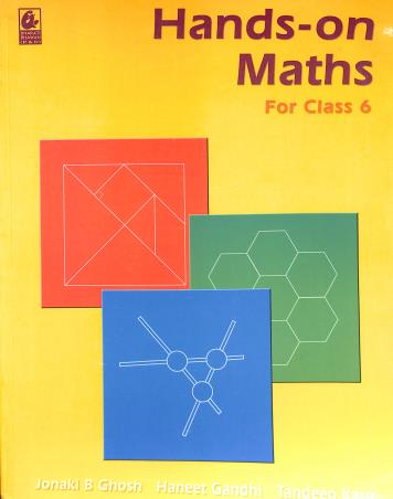 Book cover number 1 for Hands-On Maths For Class 6 written by NA published by Bharati Bhawan Publishers & Distributors