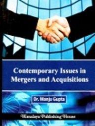 Book cover number 1 for Contemporary Issues In Mergers And Acquisition written by Manju Gupta published by Himalaya Publishing House