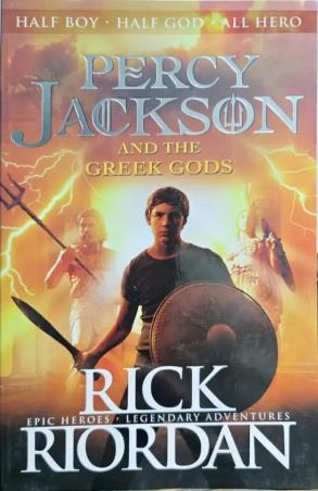 Book cover number 1 for Percy Jackson And The Greek Gods written by Rick Riordan published by Puffin