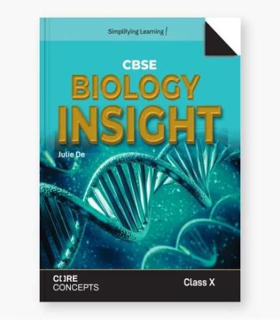 Book cover number 1 for CBSE Biology Insight Class 10 written by NA published by Oswal Publishers