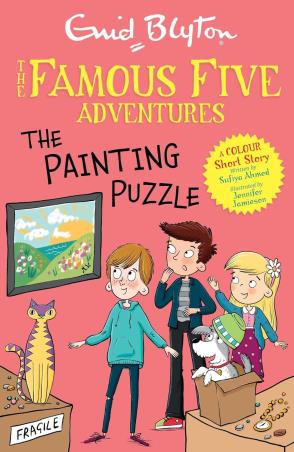 Book cover number 1 for The Famous Five Adventures : The Painting Puzzle written by Enid Blyton published by Hodder Children's Books