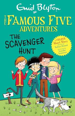 Book cover number 1 for The Famous Five Adventures : The Scavenger Hunt written by Enid Blyton published by Hodder Children's Books