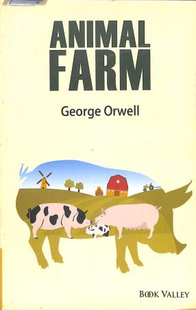Book cover number 1 for Animal Farm written by George Orwell published by Book Valley