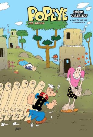 Book cover number 1 for Popeye The Sailor :  A Tale Of Wildlife Conservation! written by Bud Sagendorf published by Westland