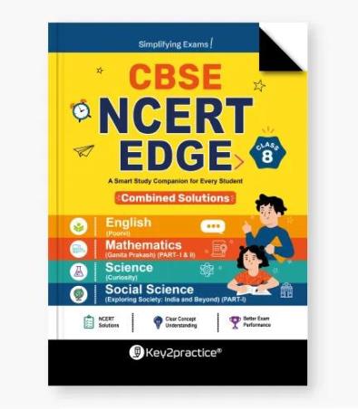 Book cover number 1 for CBSE NCERT Edge Class 8 (Combined Solutions) written by NA published by Oswal Publishers