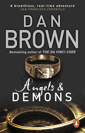 Book cover number 1 for Angels & Demons written by Dan Brown published by Penguin Books