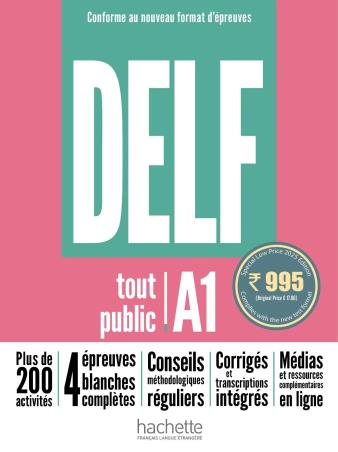 Book cover number 1 for DELF Tout Public A1 (Conforme Au Nouveau Format D'epreuves) written by NA published by Hachette