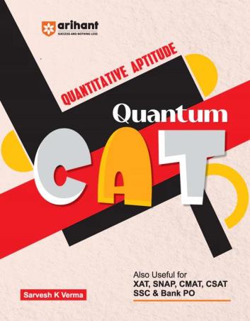 Book cover number 1 for Quantitative Aptitude - Quantum CAT written by NA published by Arihant Publications (India) Limited