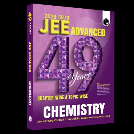 Book cover number 1 for 49 Years (2026-1978) JEE Advanced Chapterwise & Topicwise Chemistry written by NA published by Physicswallah Private Limited