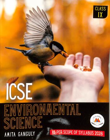 Book cover number 1 for ICSE Environmental Science Class 9 (2028) written by Amita Ganguly published by Marina Publications