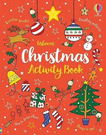 Book cover number 1 for Christmas Activity Book written by NA published by Usborne
