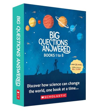 Book cover number 1 for The Big Questions Answered (8 Books) written by Olivia Watson published by Scholastic