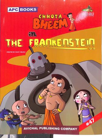 Book cover number 1 for APC Chhota Bheem In The Frankenstein Volume 47 written by NA published by Avichal Publishing Company