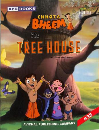 Book cover number 1 for APC Chhota Bheem In Tree House Volume 38 written by NA published by Avichal Publishing Company
