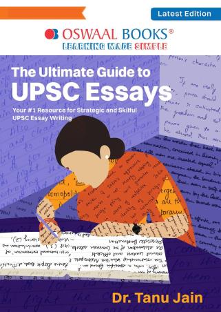 Book cover number 1 for Oswaal The Ultimate Guide To UPSC Essays written by Tanu Jain published by Oswal Publishers
