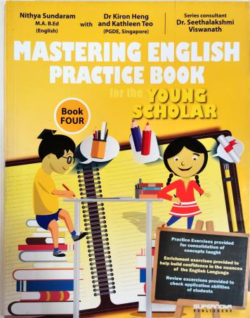 Book cover number 1 for Mastering English Practice Book For Young Scholar Book 4 written by NA published by Supernova Publishers