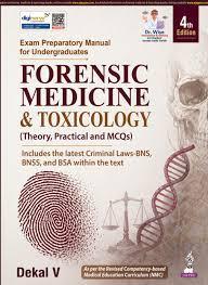 Book cover number 1 for Exam Preparatory Manual For Undergraduates: Forensic Medicine & Toxicology (Theory, Practical & MCQs written by Dekal V. published by Jaypee Brothers Medical Publishers (P) Ltd.