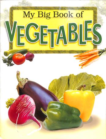 Book cover number 1 for My Big Book Of Vegetables written by NA published by Sterling Publishers Private Limited
