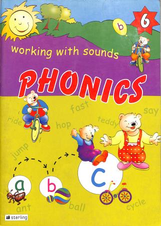 Book cover number 1 for Working With Sounds Phonics 6 written by NA published by Sterling Publishers Private Limited