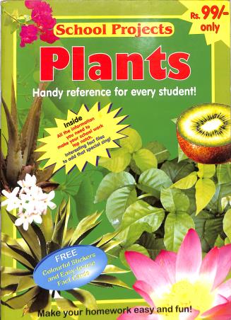 Book cover number 1 for School Project : Plants written by NA published by BPI India Pvt Ltd