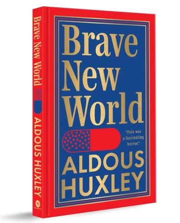 Book cover number 1 for Brave New World written by Aldous Huxley published by Fingerprint Publishing