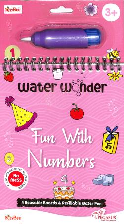Book cover number 1 for Water Wonder : Fun With Numbers written by NA published by Pegasus