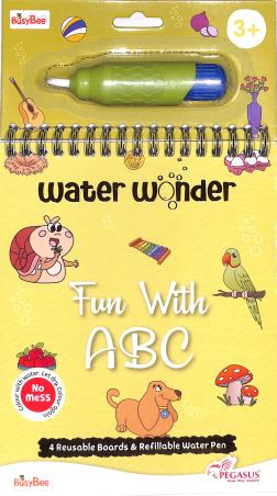 Book cover number 1 for Water Wonder : Fun With ABC written by NA published by Pegasus