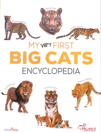 Book cover number 1 for My Very First Big Cats Encyclopedia written by NA published by Pegasus
