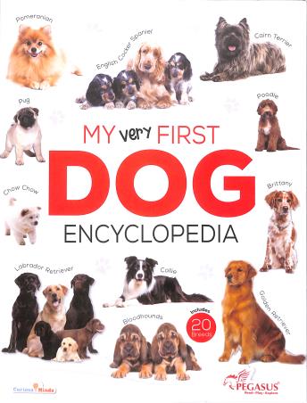 Book cover number 1 for My Very First Dog Encyclopedia written by NA published by Pegasus