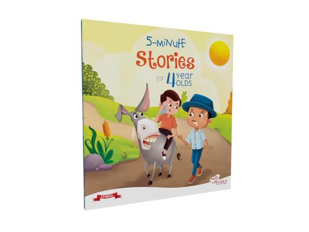 Book cover number 1 for 5-Minute Stories For 4 Year Olds written by NA published by Pegasus