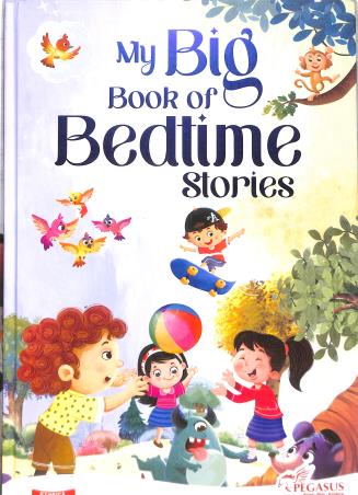 Book cover number 1 for My Big Book Of Bedtime Stories written by NA published by Pegasus