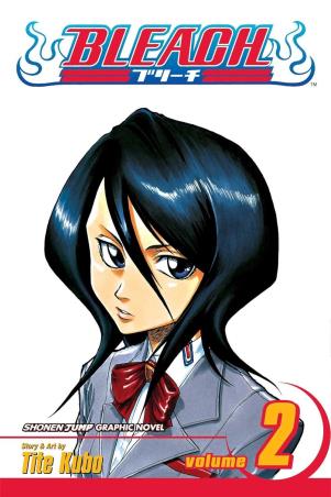 Book cover number 1 for Bleach (Volume 2) written by Tite Kubo published by Simon & Schuster