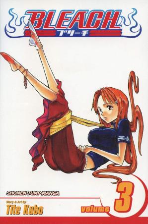 Book cover number 1 for Bleach (Volume 3) written by Tite Kubo published by Simon & Schuster