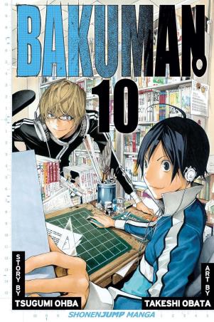 Book cover number 1 for Bakuman 10 written by Konkici published by Simon & Schuster