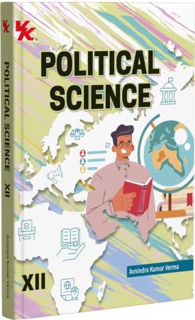 Book cover number 1 for Political Science CBSE Class 12 (2026-27) written by Avnindra Kumar Verma published by VK Global Publications Pvt. Ltd.