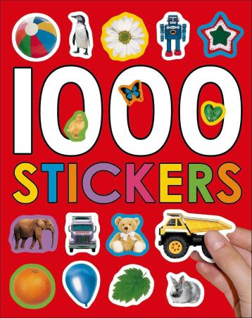 Book cover number 1 for 1000 Stickers written by Roger Priddy published by Priddy Books