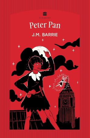 Book cover number 1 for Peter Pan written by J. M. Barrie published by Harper Collins Publishers