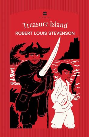 Book cover number 1 for Treasure Island written by Robert Louis Stevenson published by Harper Collins Publishers