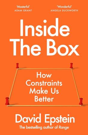 Book cover number 1 for Inside the Box - How Constraints Make Us Better written by David Epstein published by Macmillan India Limited