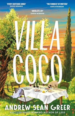 Book cover number 1 for Villa Coco written by Andrew Sean Greer published by Sceptre