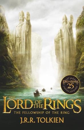 Book cover number 1 for The Lord of the Rings - The Fellowship of the Ring written by J. R. R. Tolkien published by Harper Collins Publishers