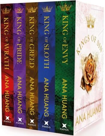 Book cover number 1 for Kings of Sin (Set Of 5 Books) written by Ana Huang published by Hodder Paperbacks
