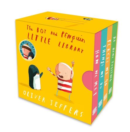 Book cover number 1 for The Boy And Penguin Little Library (Set Of 4 Books) written by Oliver Jeffers published by Harper Collins Publishers