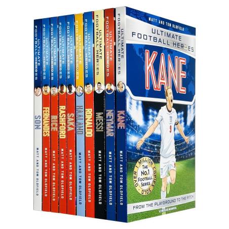 Book cover number 1 for Ultimate Football Heroes (Set Of 10 Books) written by Matt Oldfield published by Dino Books