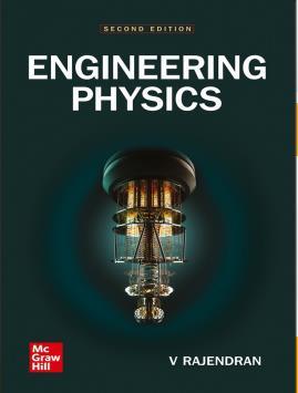 Book cover number 1 for Engineering Physics written by V. Rajendran published by McGraw Hill Education Private Limited